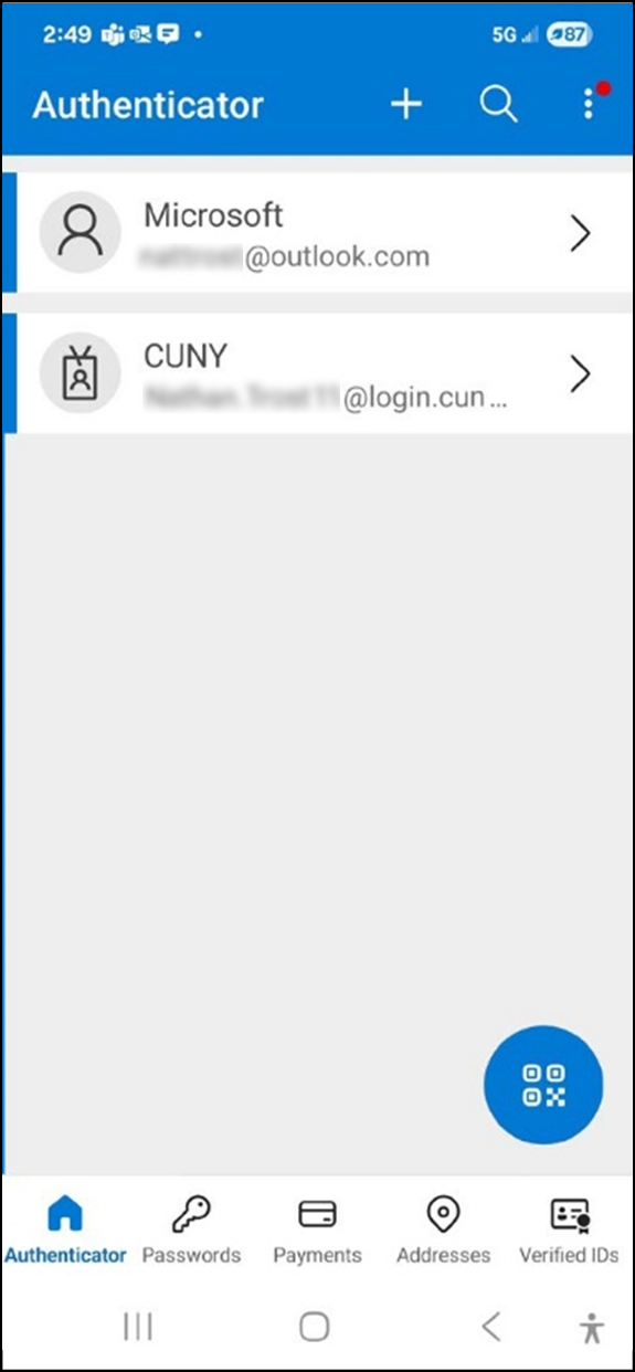 Microsoft Authenticator