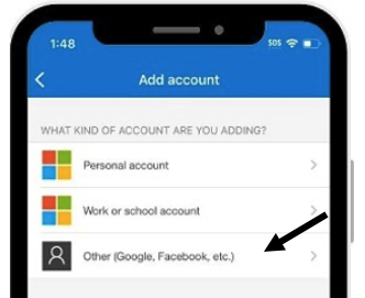 Choose Other Account